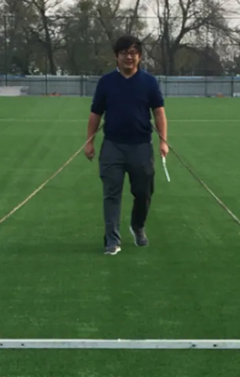 اختبار الكفاءة والأداء للملاعب الرياضية